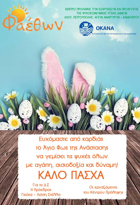 ΠΑΣΧΑΛΙΝΗ ΚΑΡΤΑ 2020